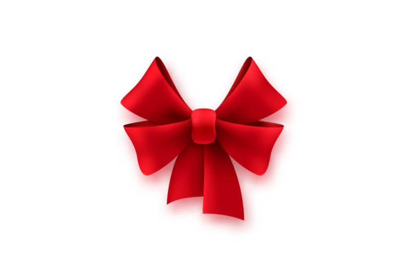 Download Gift Silk Red Bow. Shiny Textile Decorat - Decor Collection