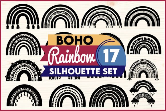 Download Boho Rainbow SVG Bundle - Rainbow Collection
