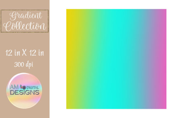 Download Rainbow Bright Ombre Gradient Background - Rainbow Collection