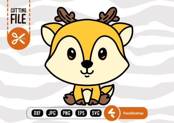 Download Woodland Creatures Cut File - Deer SVG - Woodland creatures Collection