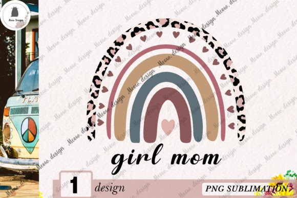 Download Girl Mama Boho Rainbow PNG - Rainbow Collection