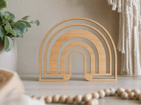 Download Wooden Rainbow Tabletop Laser Cut - Rainbow Collection