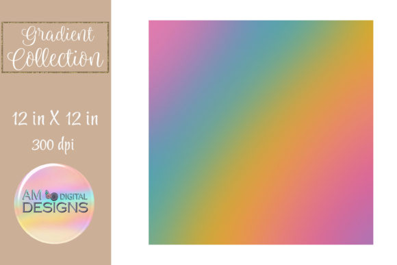 Download Creamy Rainbow Ombre Gradient Background - Rainbow Collection