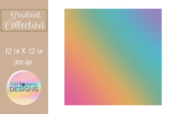 Download Dark Rainbow Ombre Gradient Background - Rainbow Collection