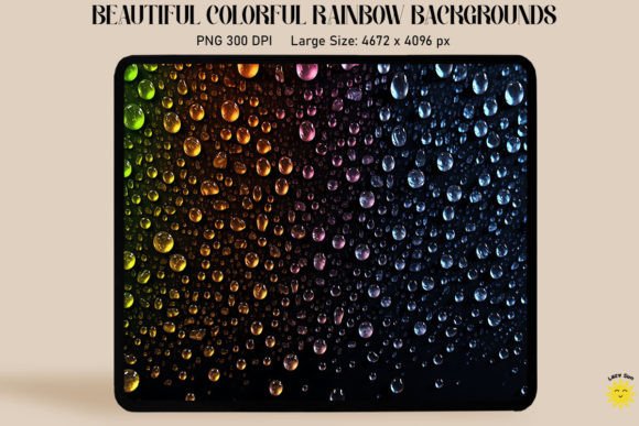 Download Rainbow Made of Heavy Rain Droplets - Rainbow Collection